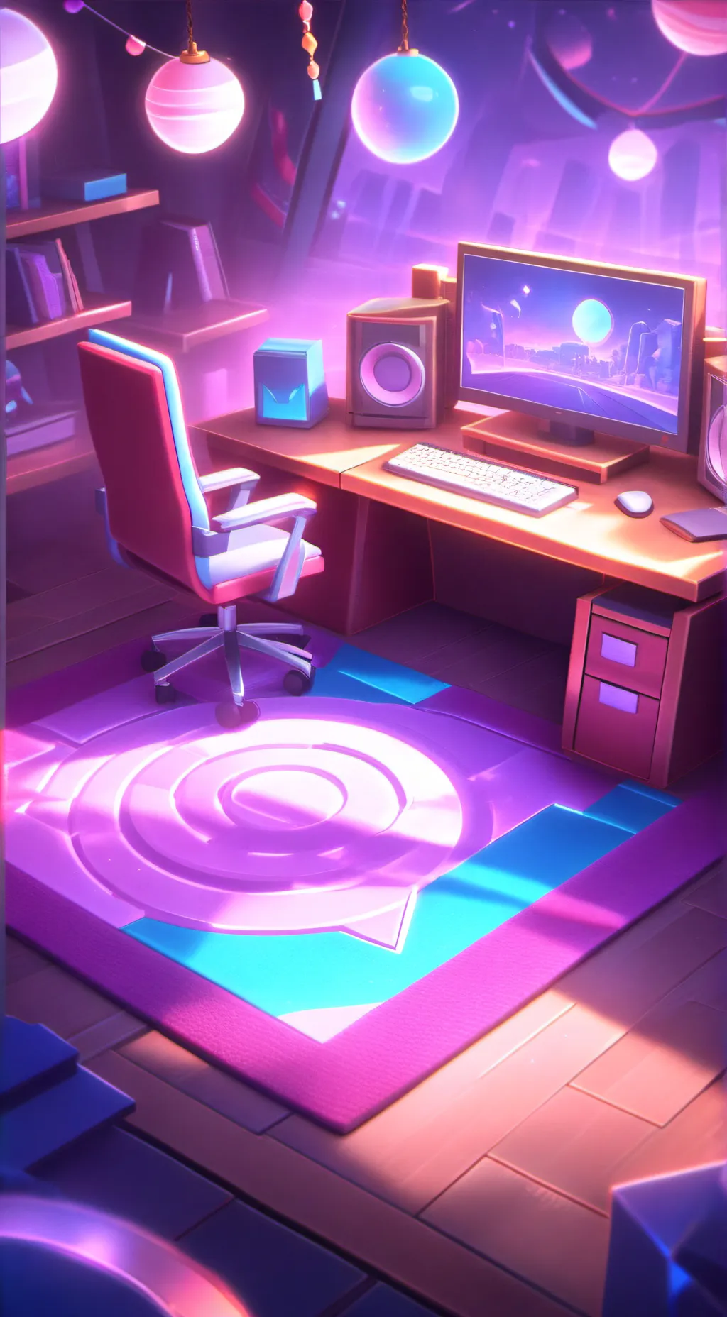 ai character: École des monstres background