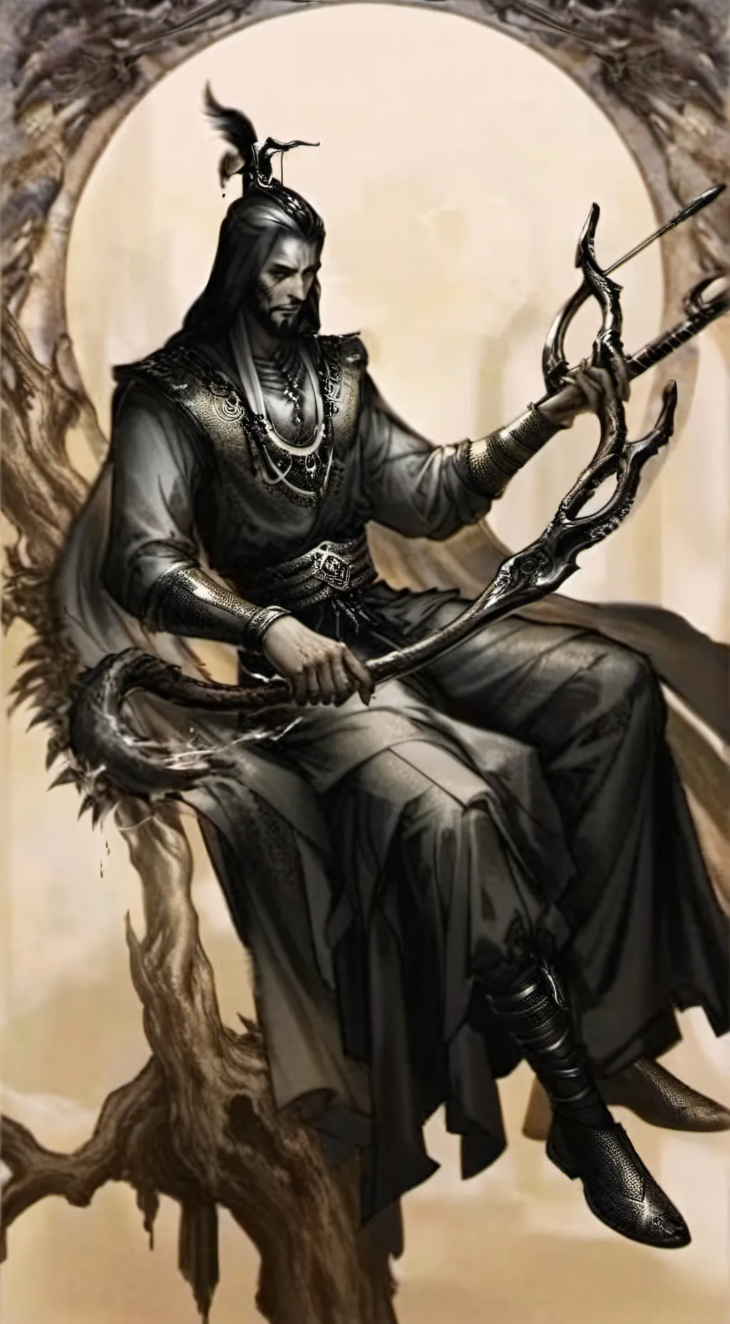 ai character: Hokos khan background