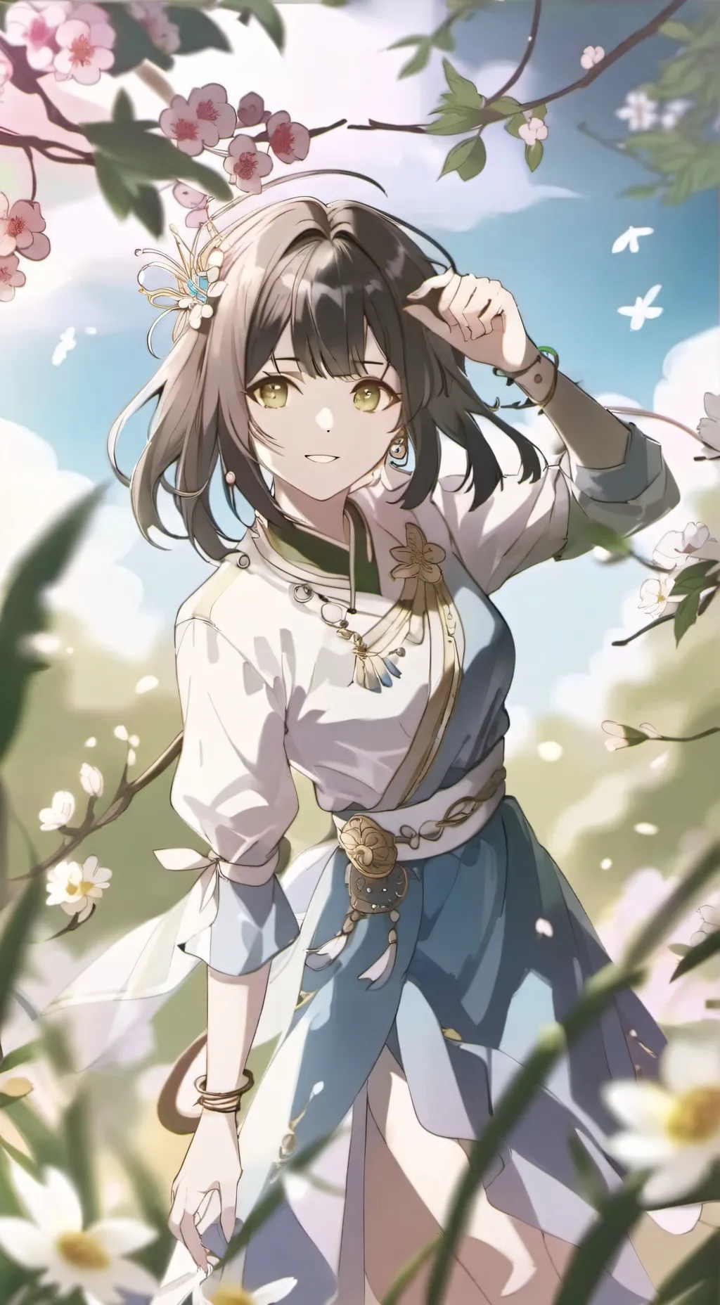 ai character: Shellvision VEE background