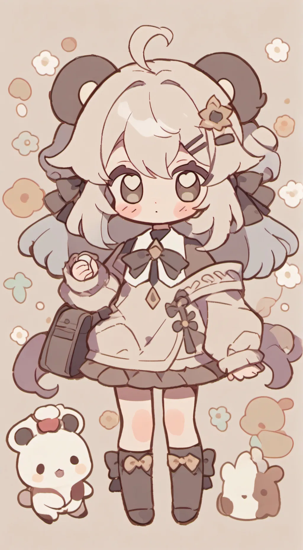 ai character: Milichan background