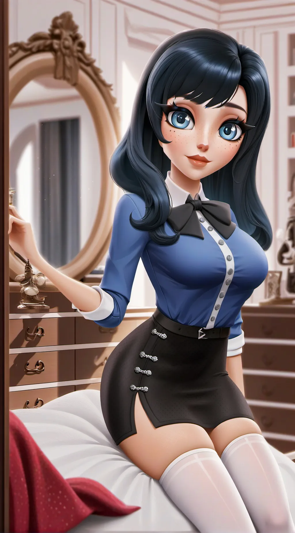 ai character: Live  background