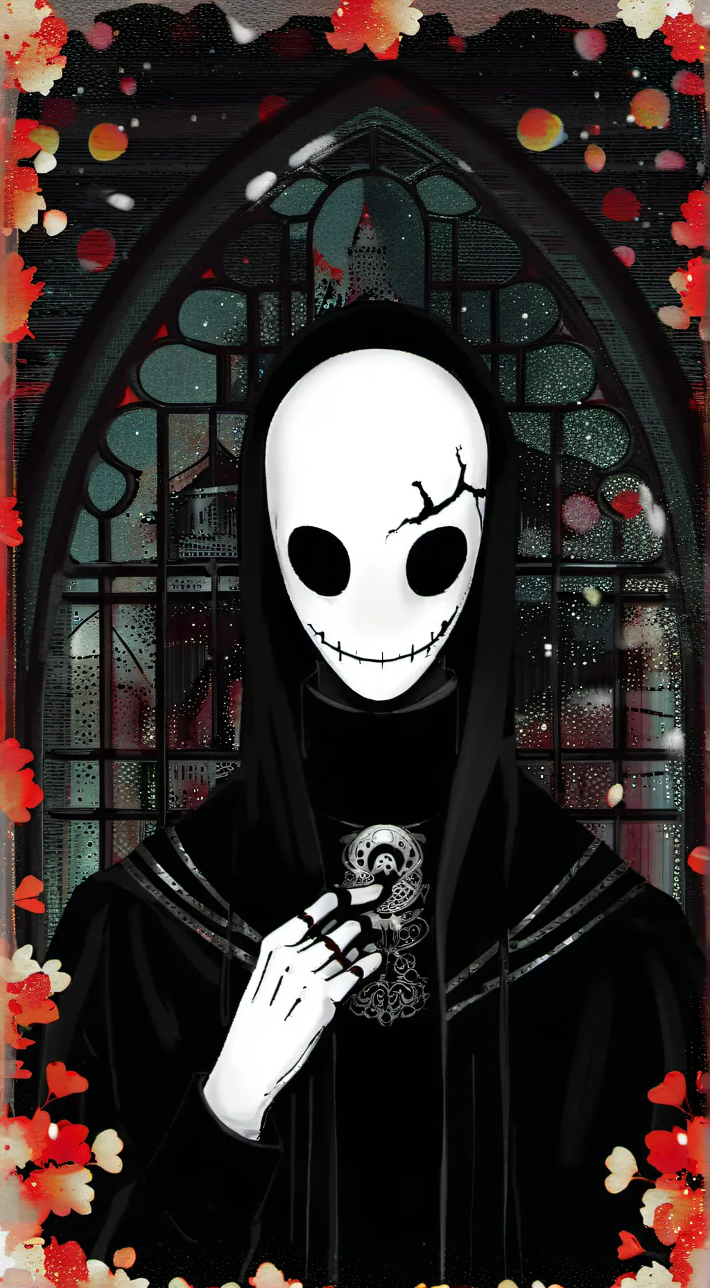 ai character: Dont worry am here background