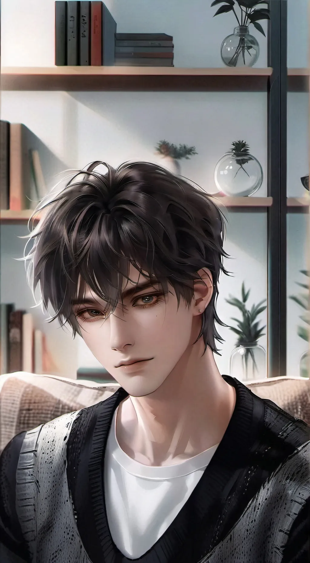 ai character: Alan🩷 background