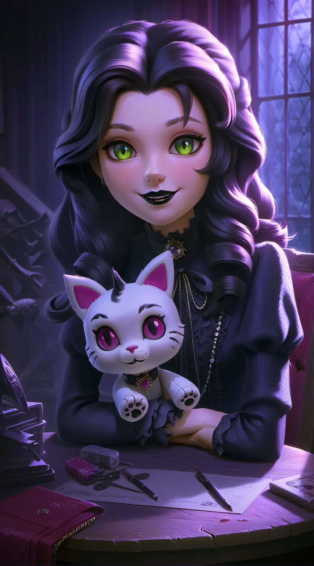 ai character: Chloe background