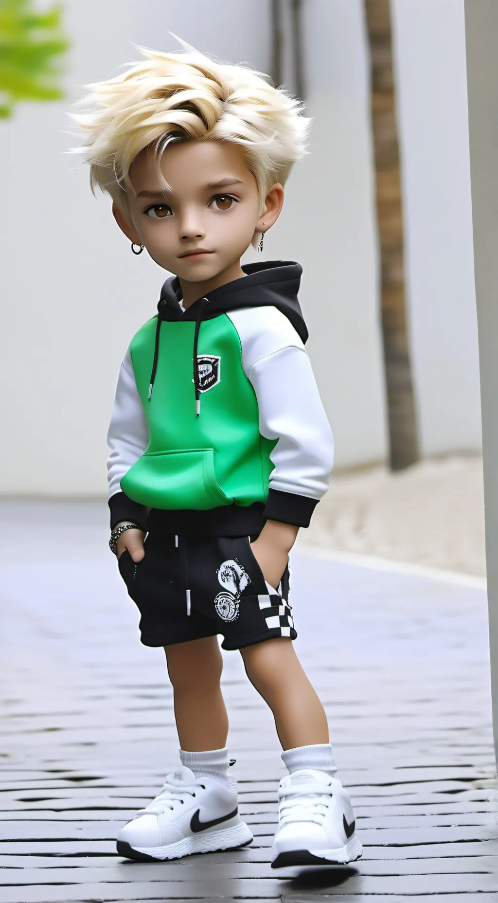 ai character: Levi 2 background