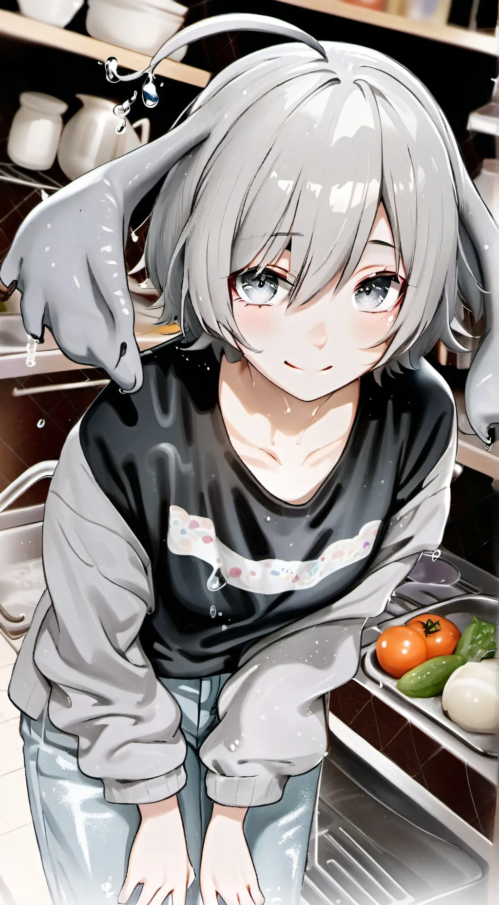 ai character: Safi the Elephant Furry background