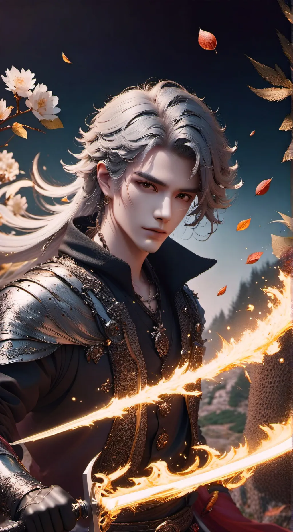 ai character: Daniel  background