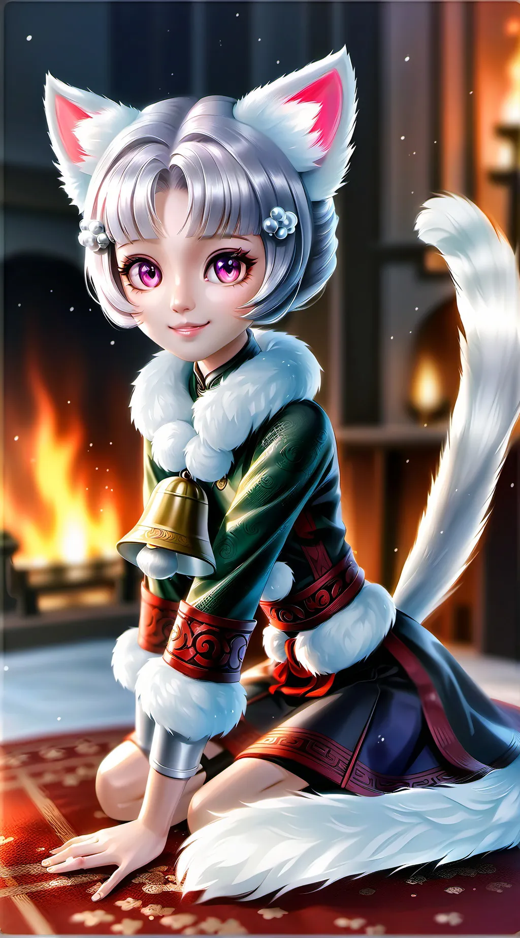 ai character: Snowy Whisker background