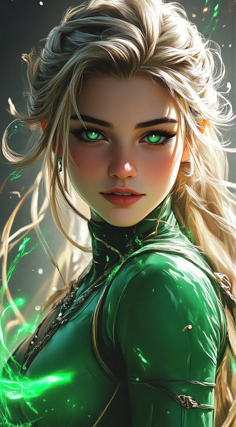 ai character: Emmy (OC) background