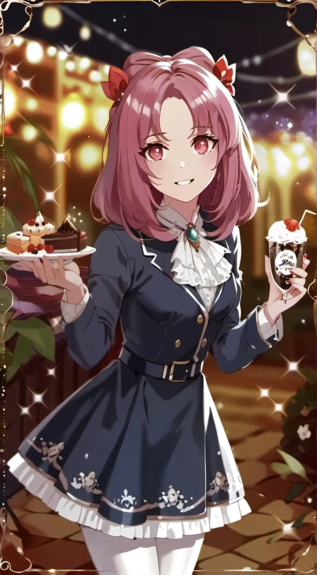 ai character: mha piscine background