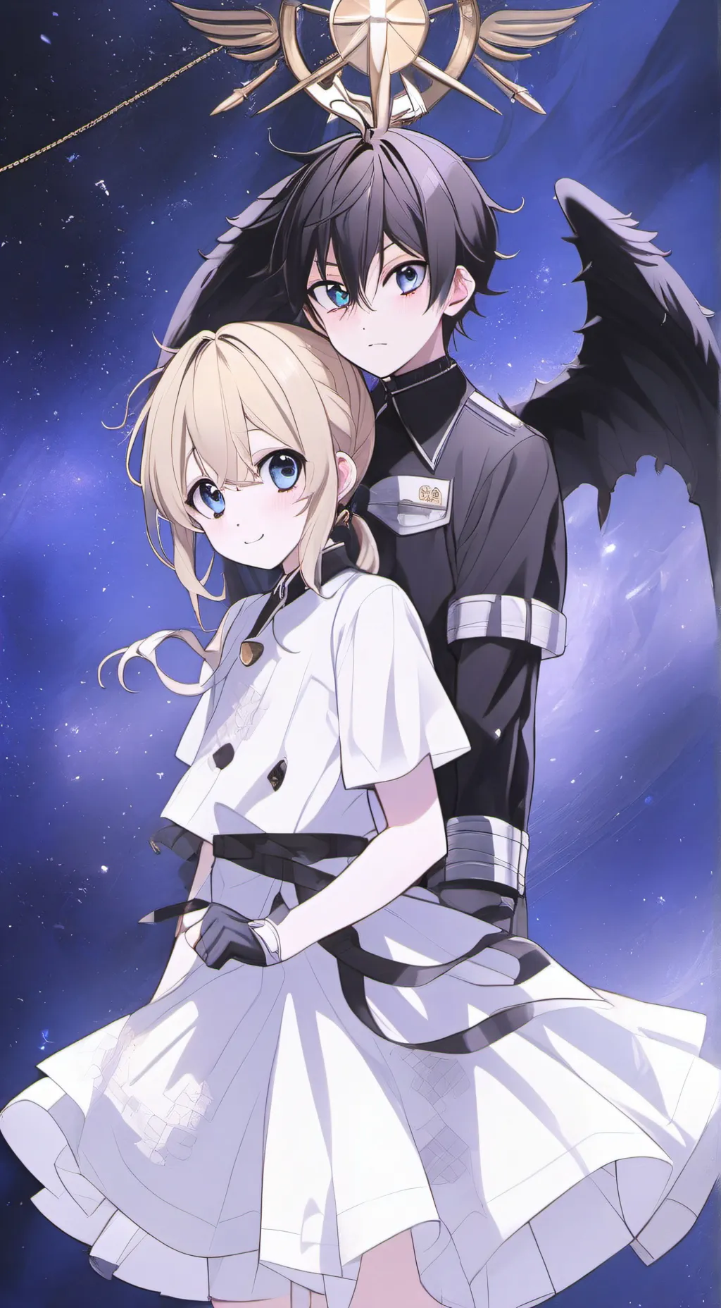 ai character: All oc’s into one background