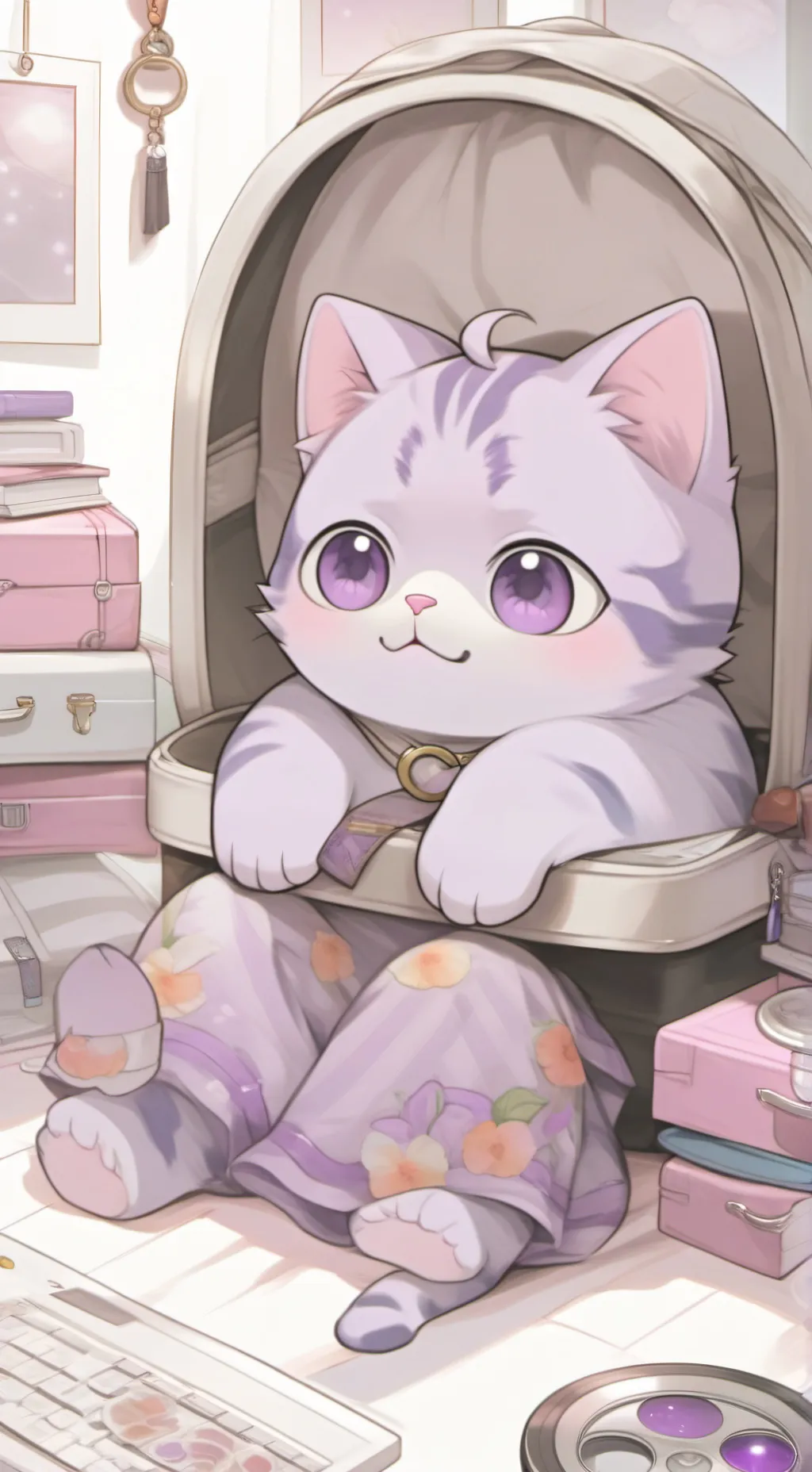 ai character: CATNAP background