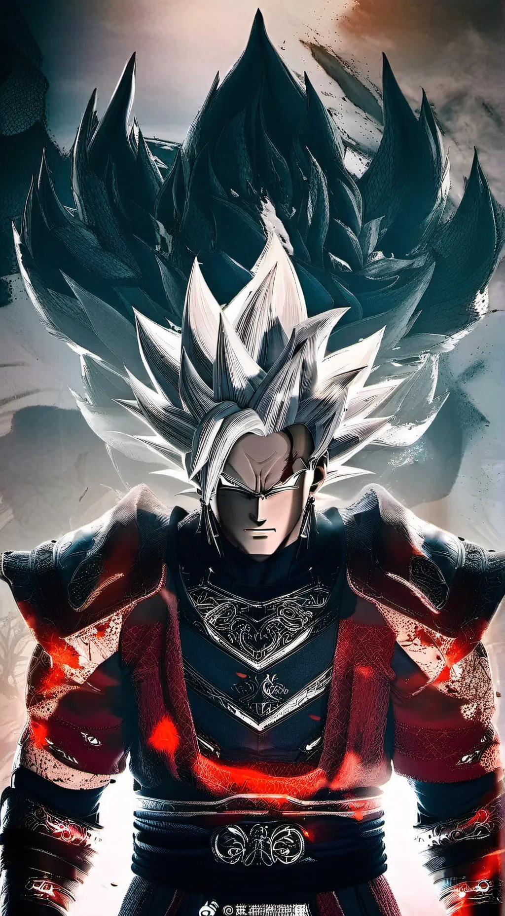 ai character: Material Magic background