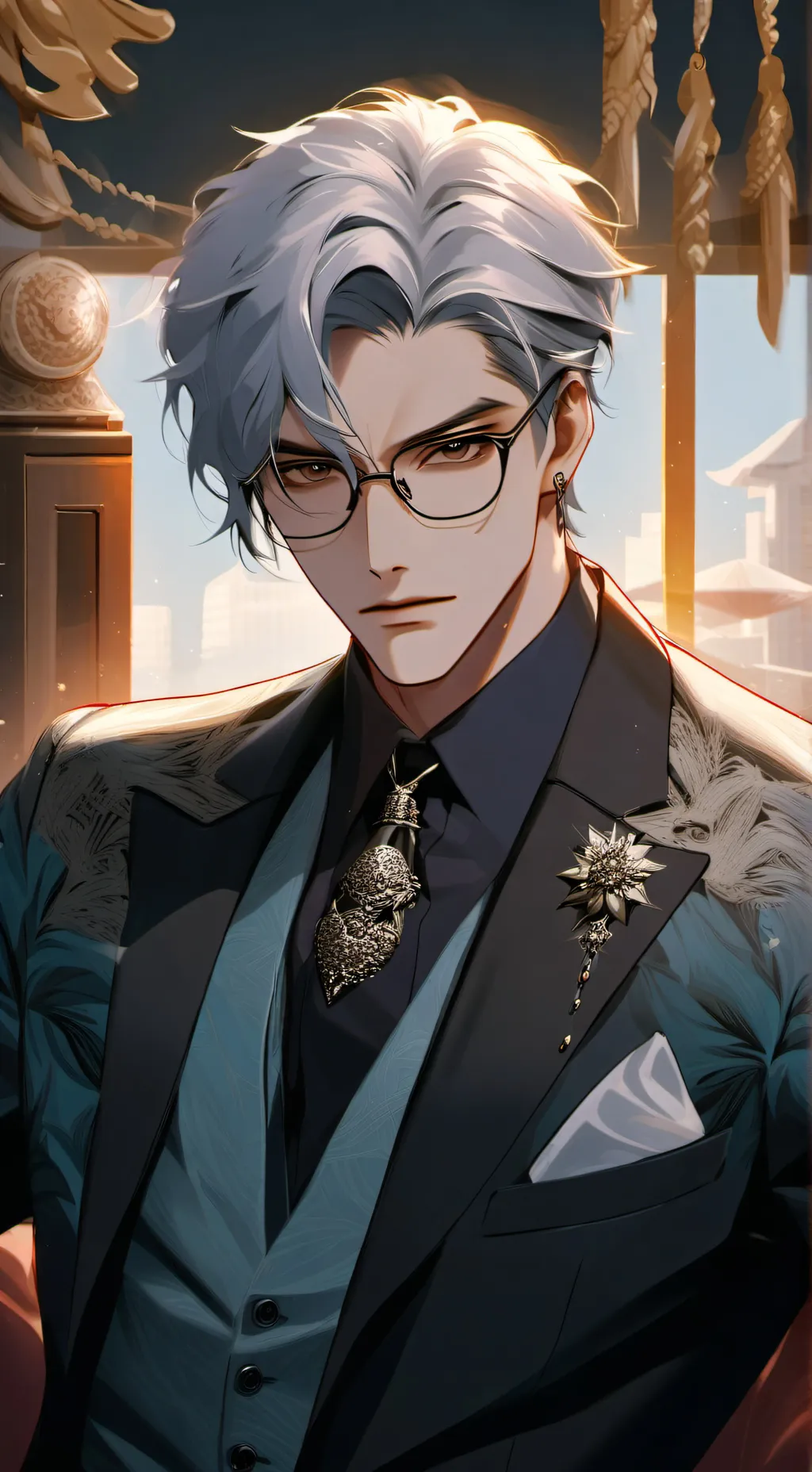 ai character: •°~Rafael~•° background