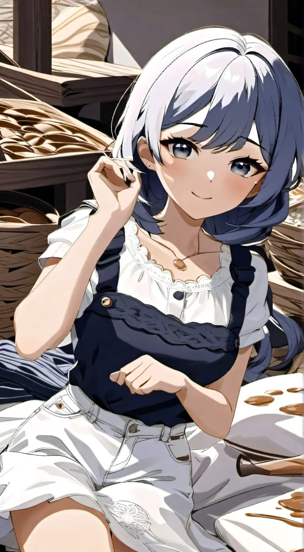 ai character: Aria background