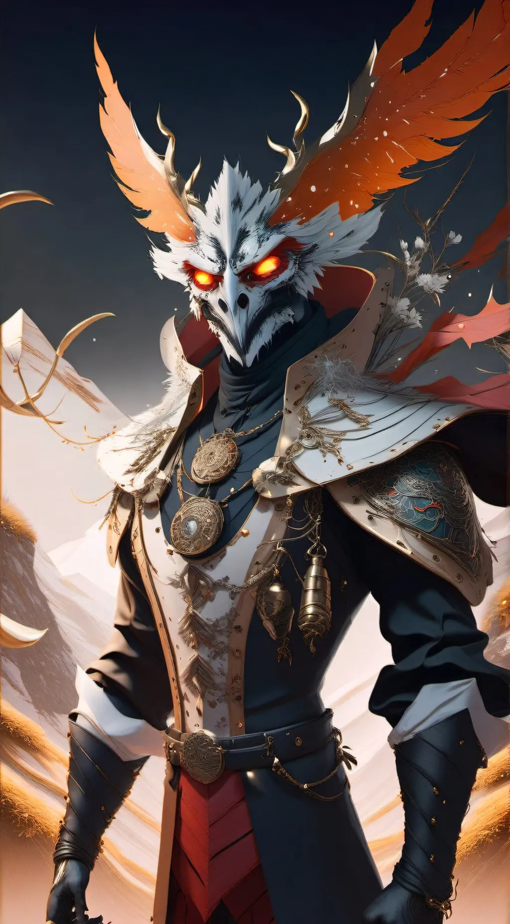 ai character: mafia boss background