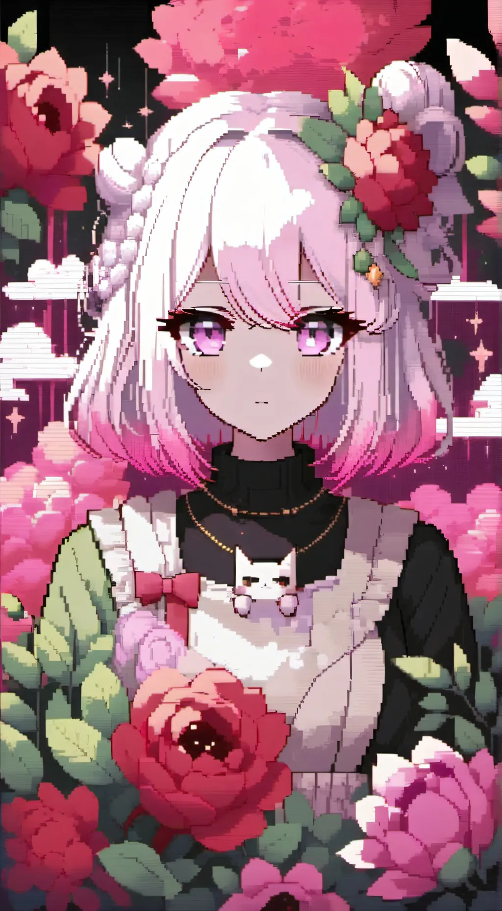 ai character: Luna background