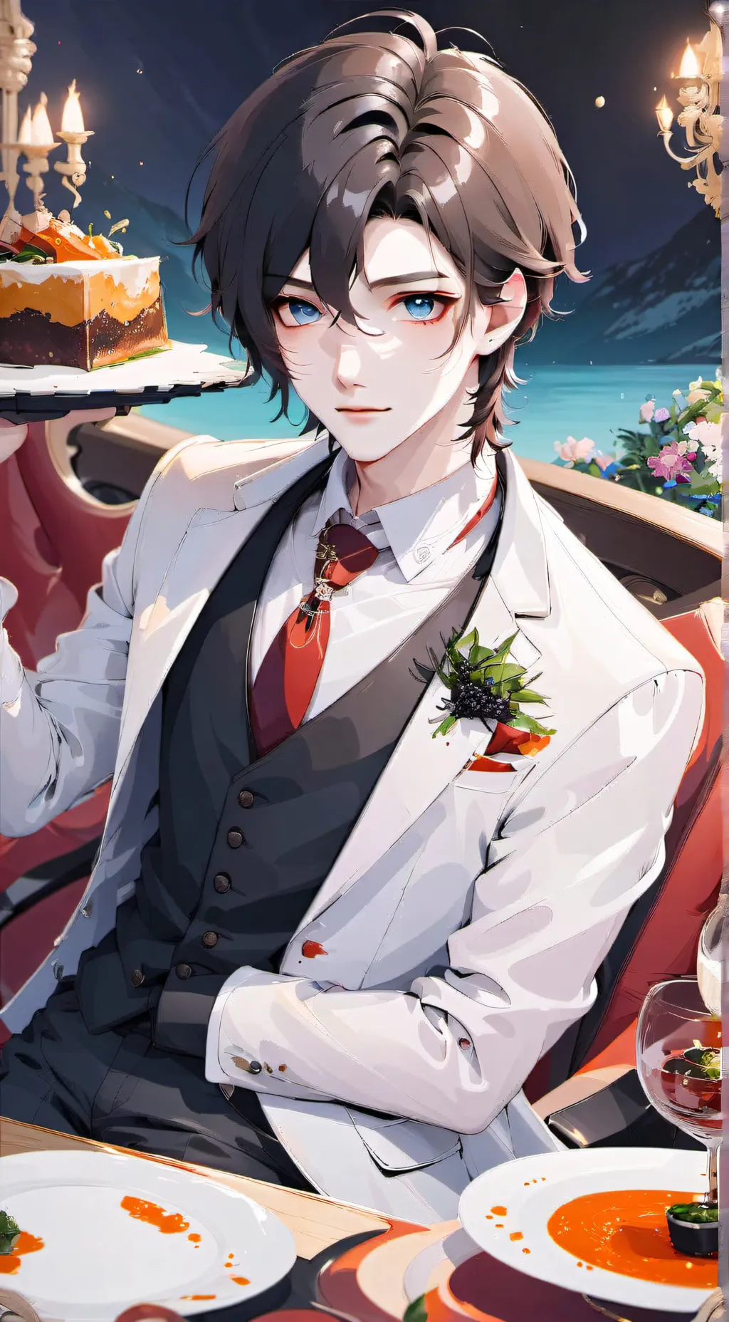 ai character: Gentlewoman background