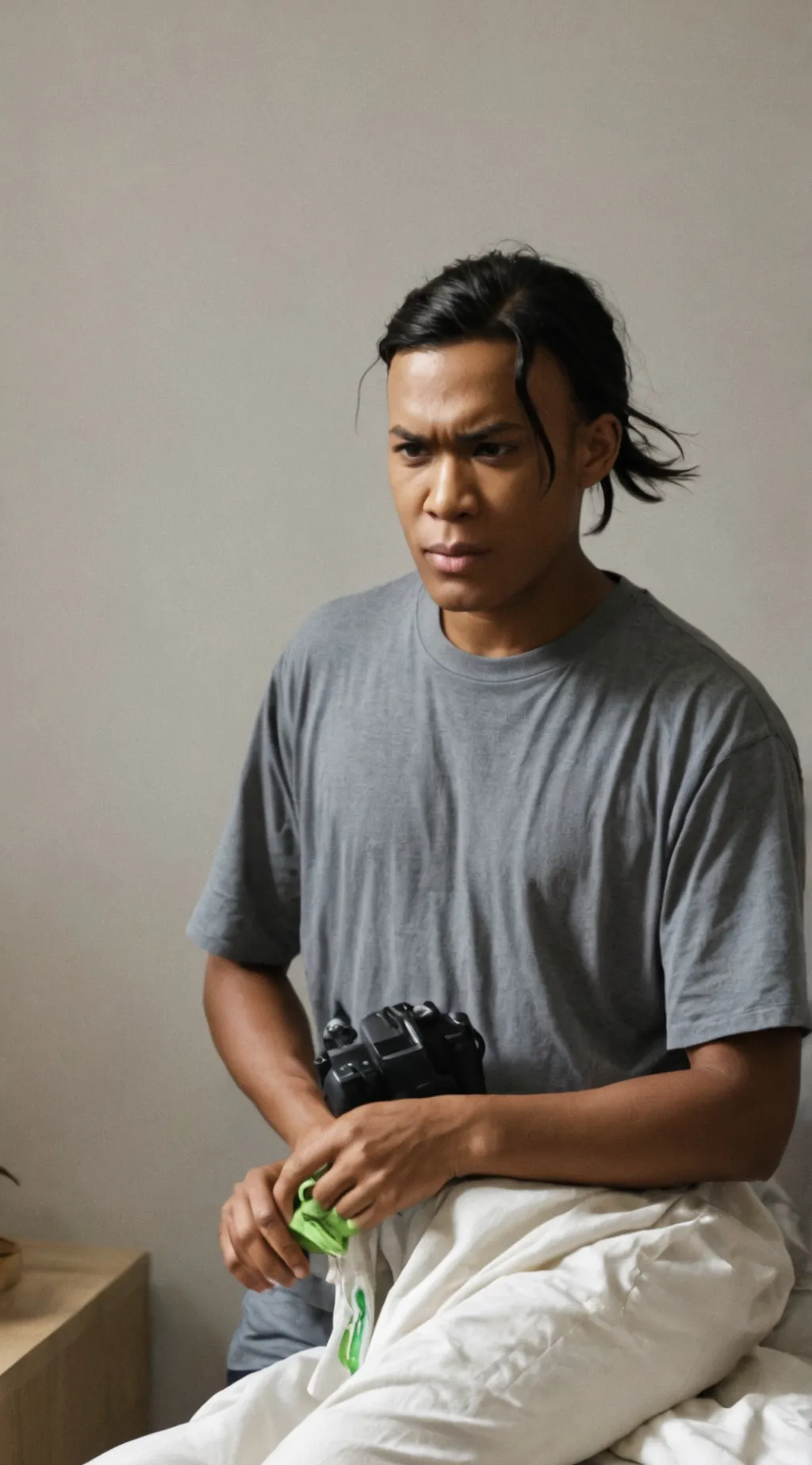 ai character: pictureman background