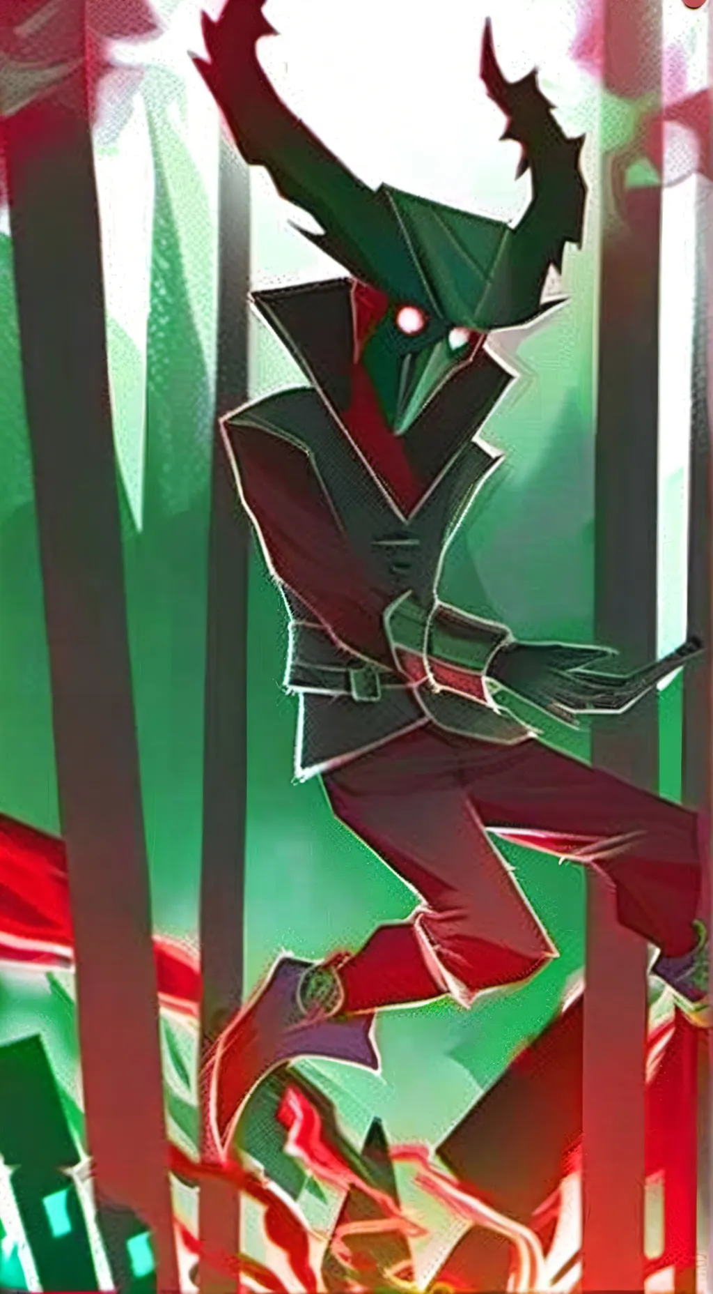 ai character: o demônio do rádi background