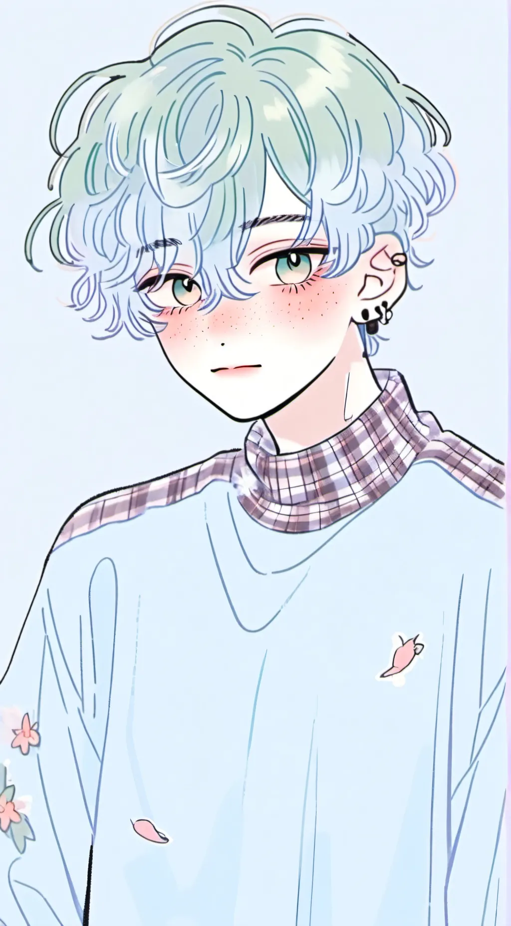 ai character: deku  background