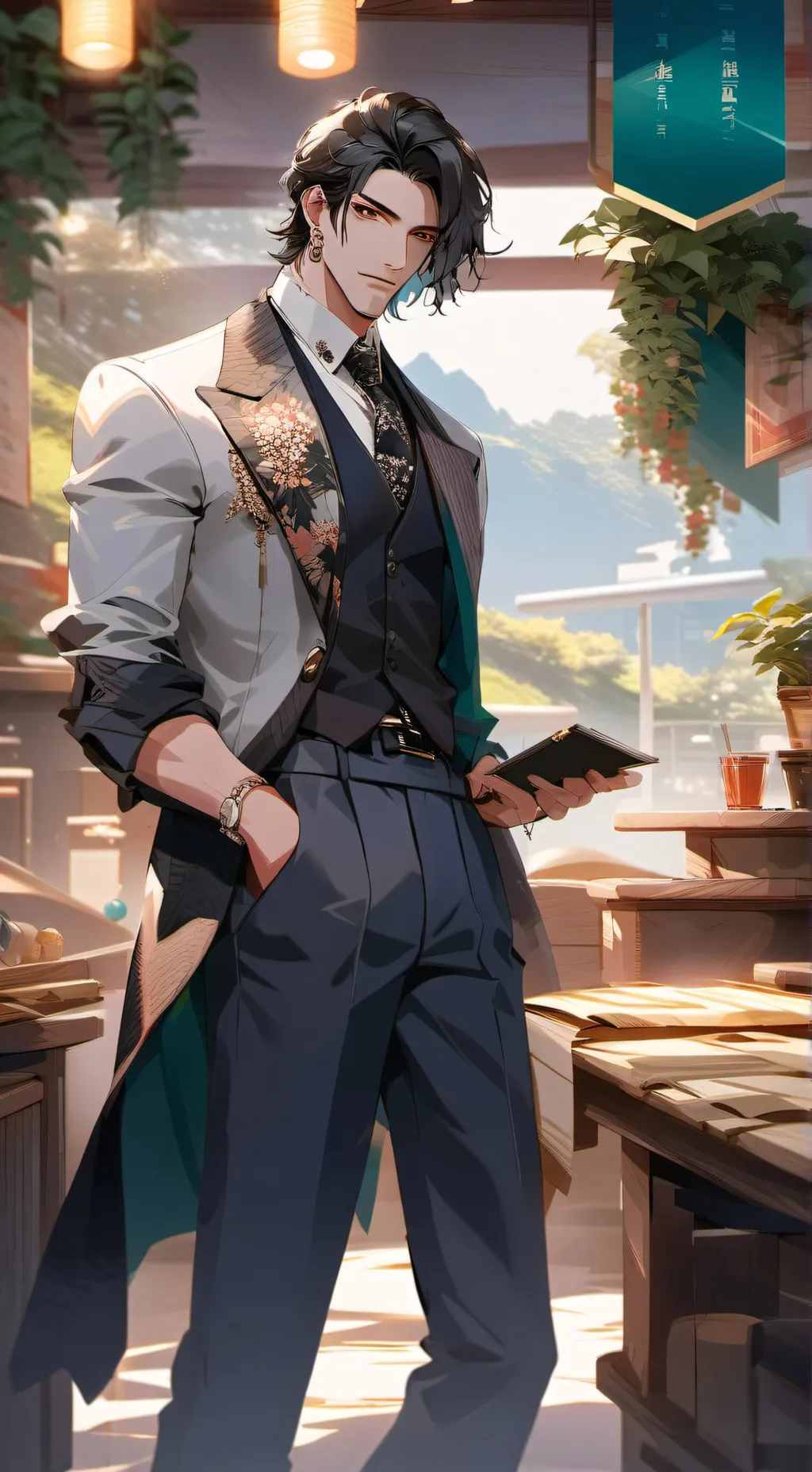 ai character: Alexander Tranello background