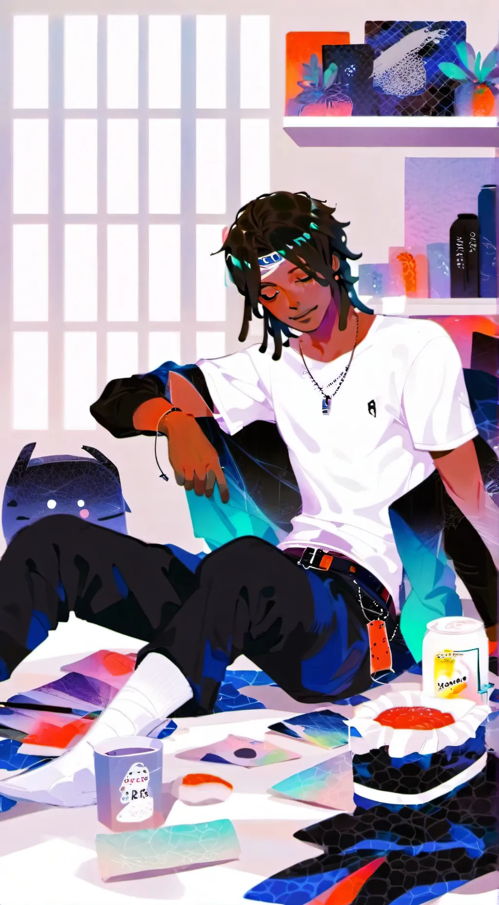 ai character: seth background