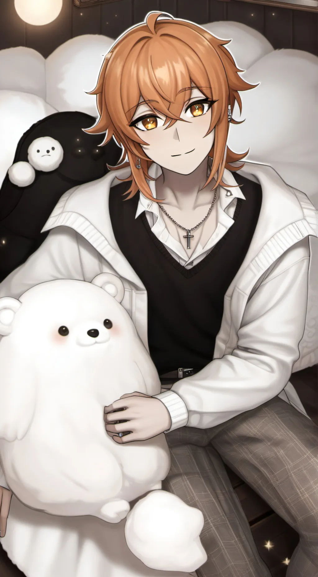 ai character: Noel background