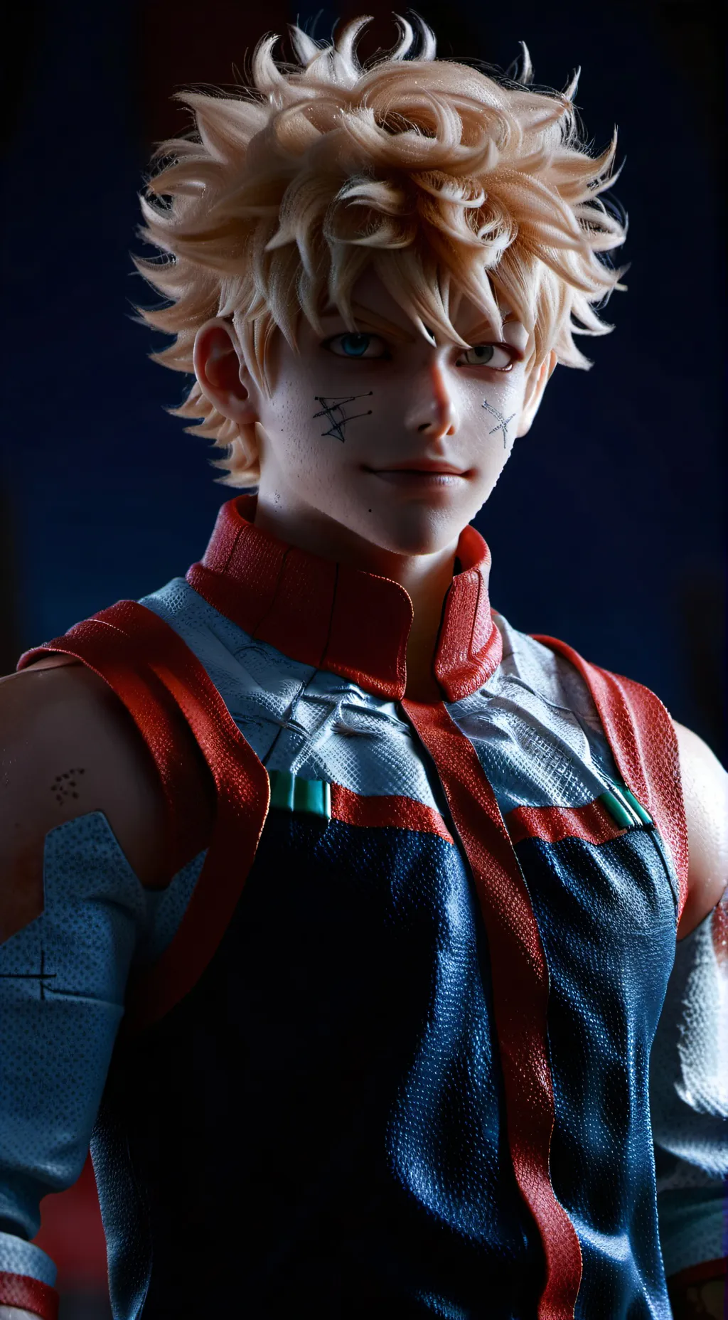 ai character: Bakugo  background