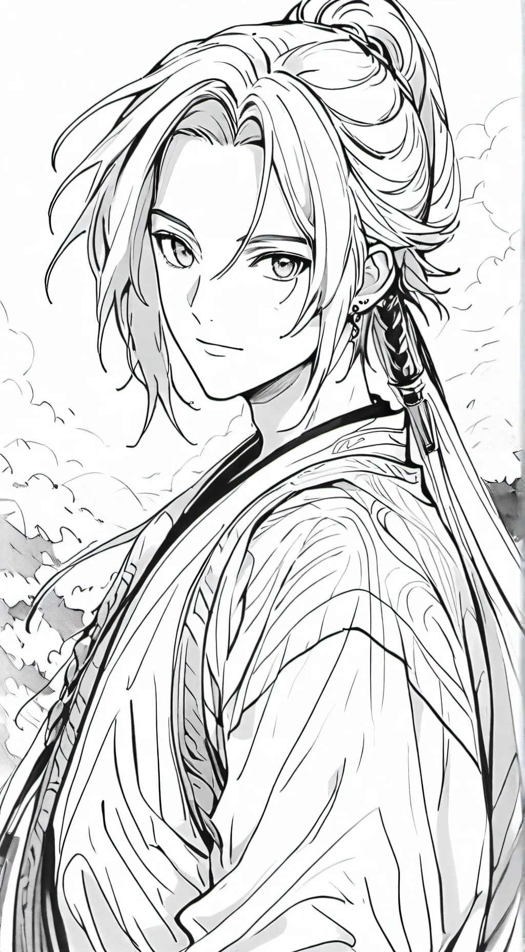 ai character: bakugo background