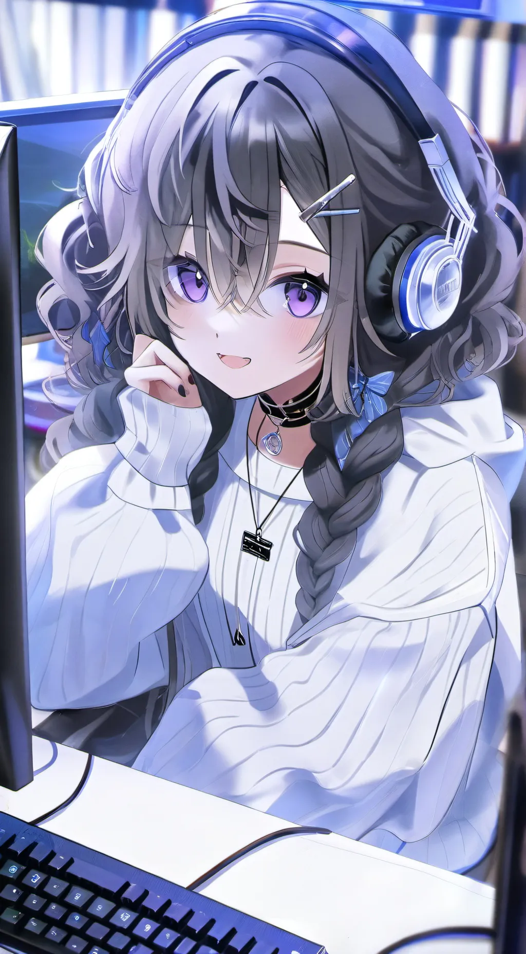 ai character: Blaire background