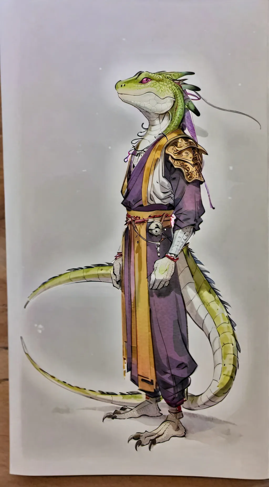 ai character: Seraphina, the Sca background