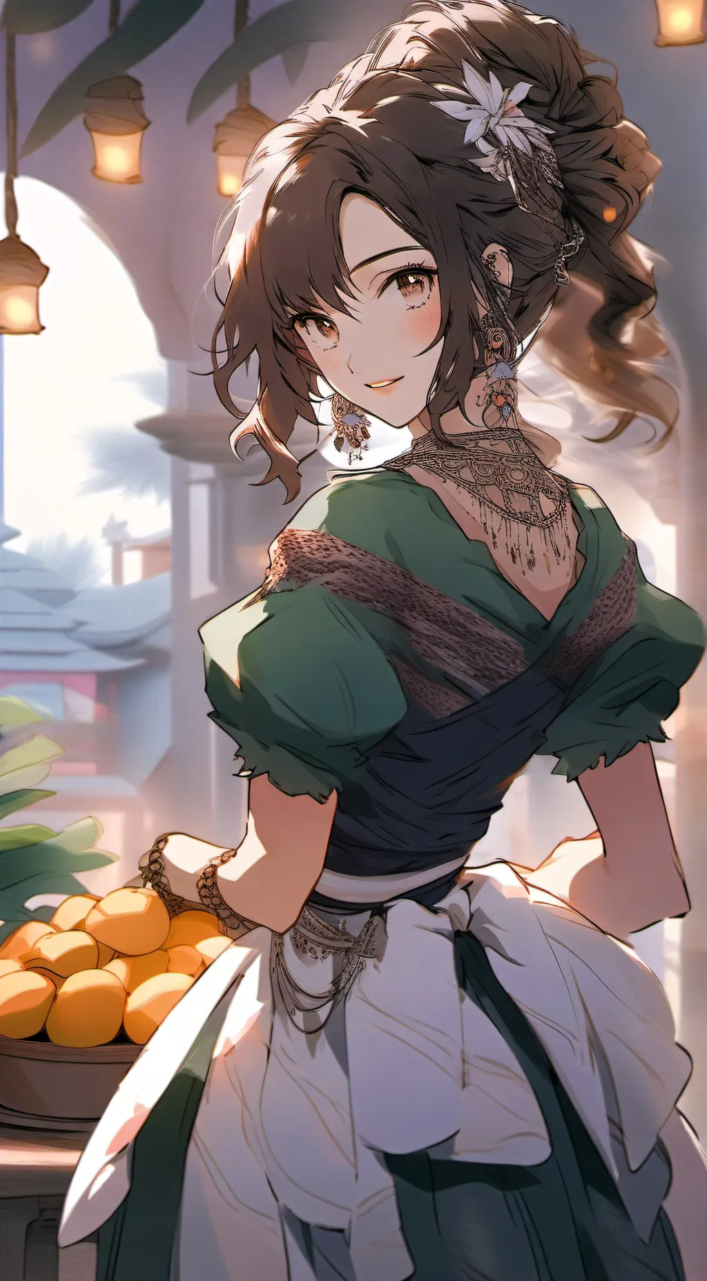 ai character: leo  background