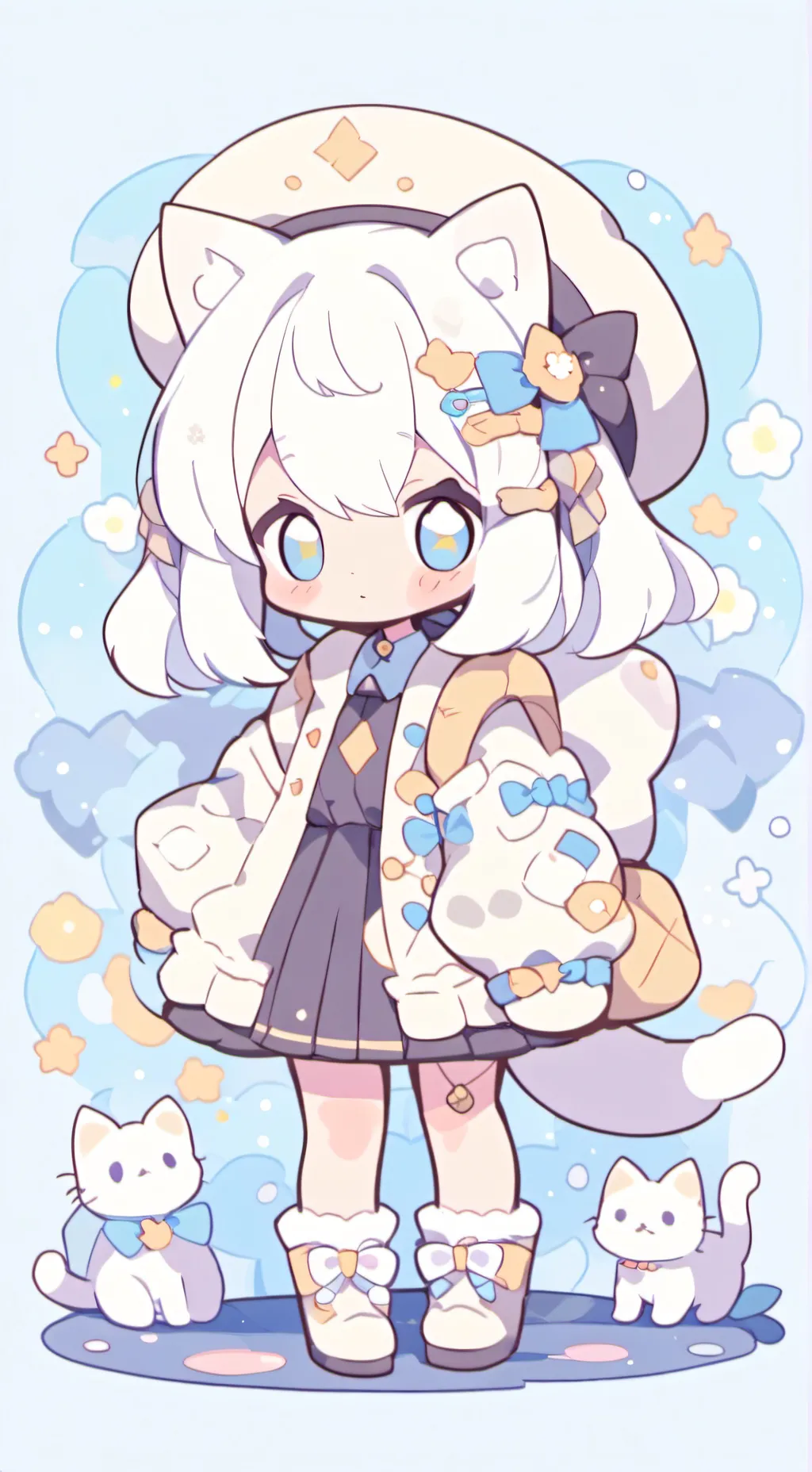 ai character: Stecey background