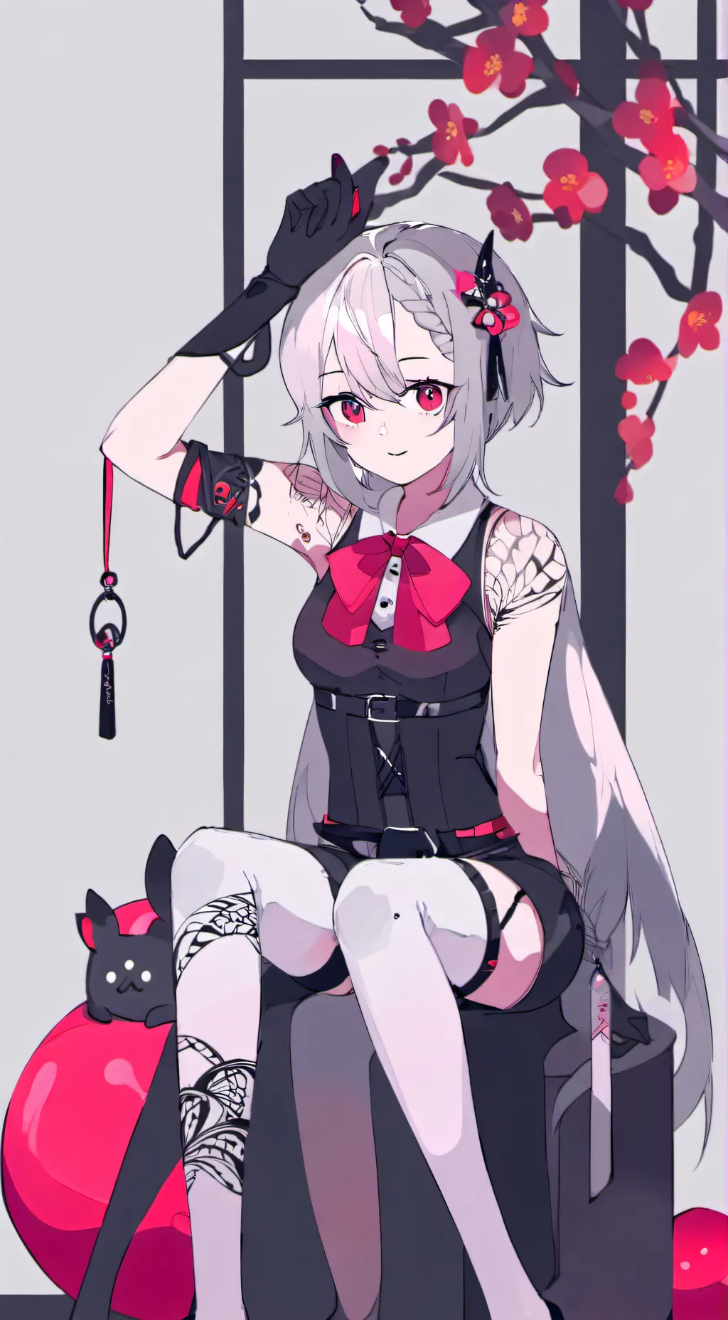 ai character: Luna background