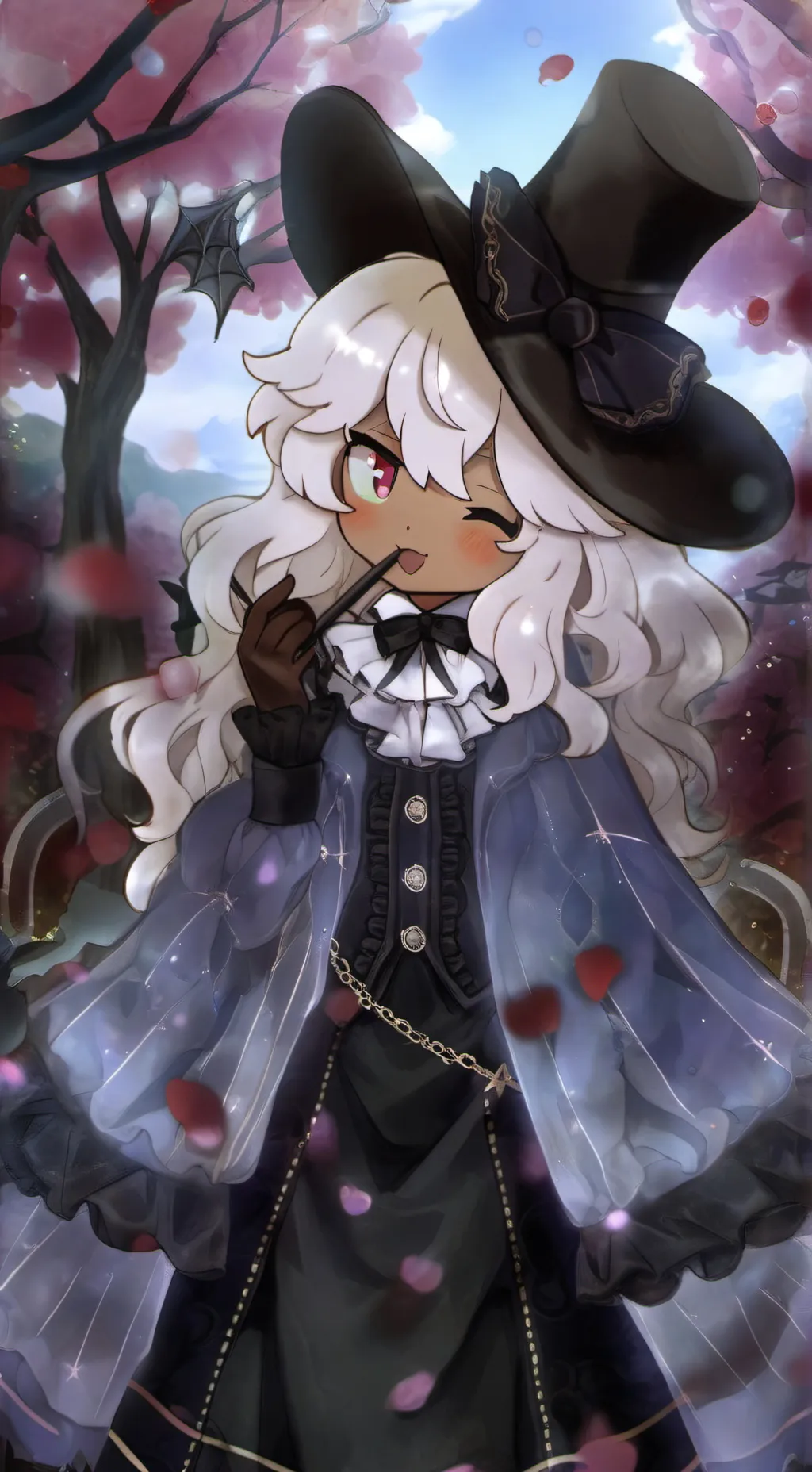 ai character: ginger  background