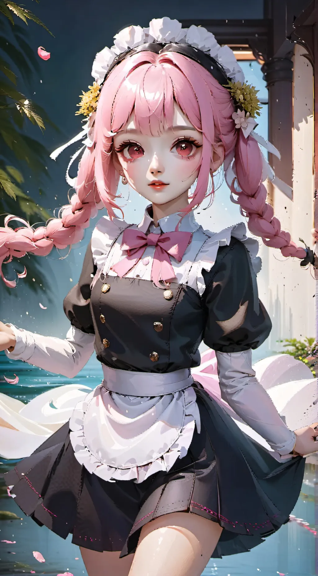 ai character: Maid background