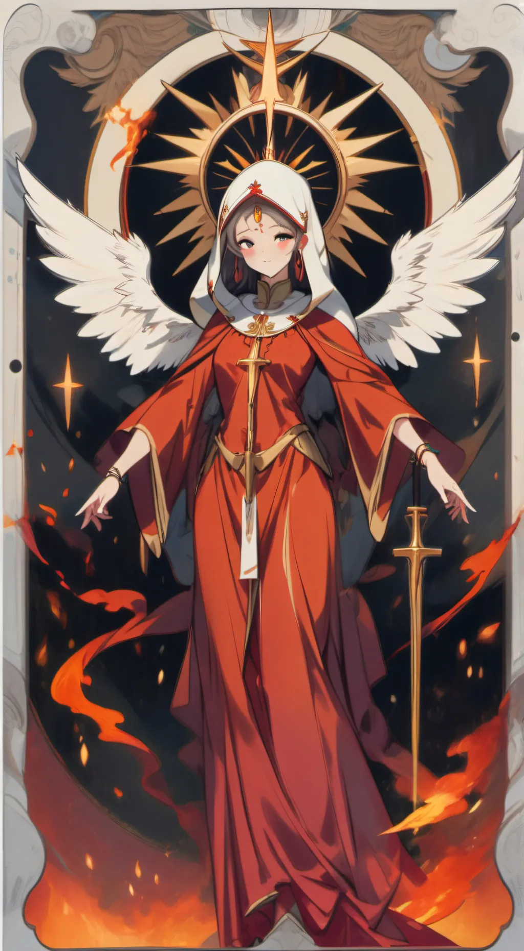 ai character: Arael background