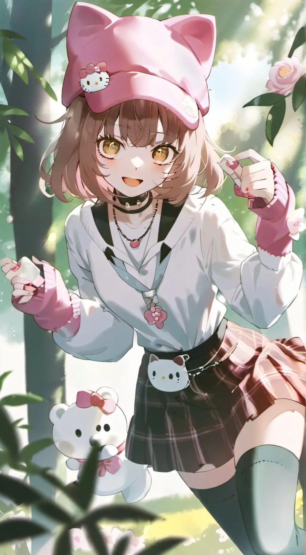 ai character: Niah! 💖🌺🌸🪷 background