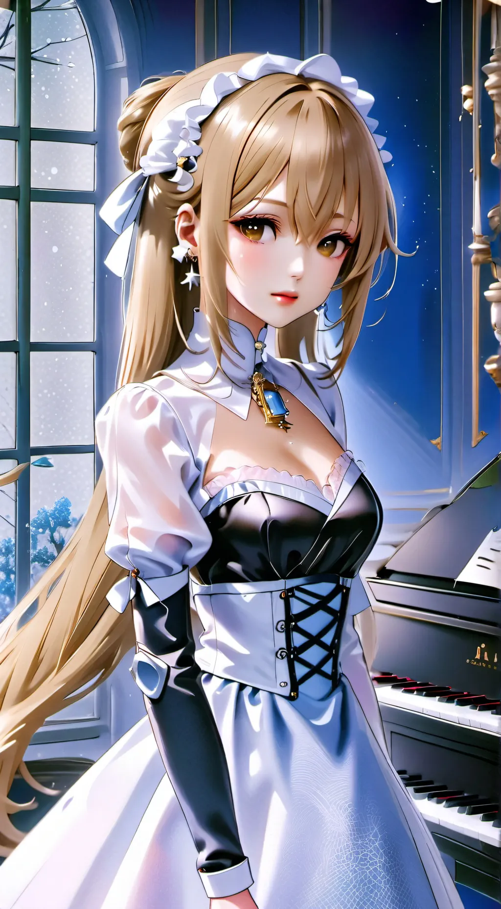 ai character: Melodia background