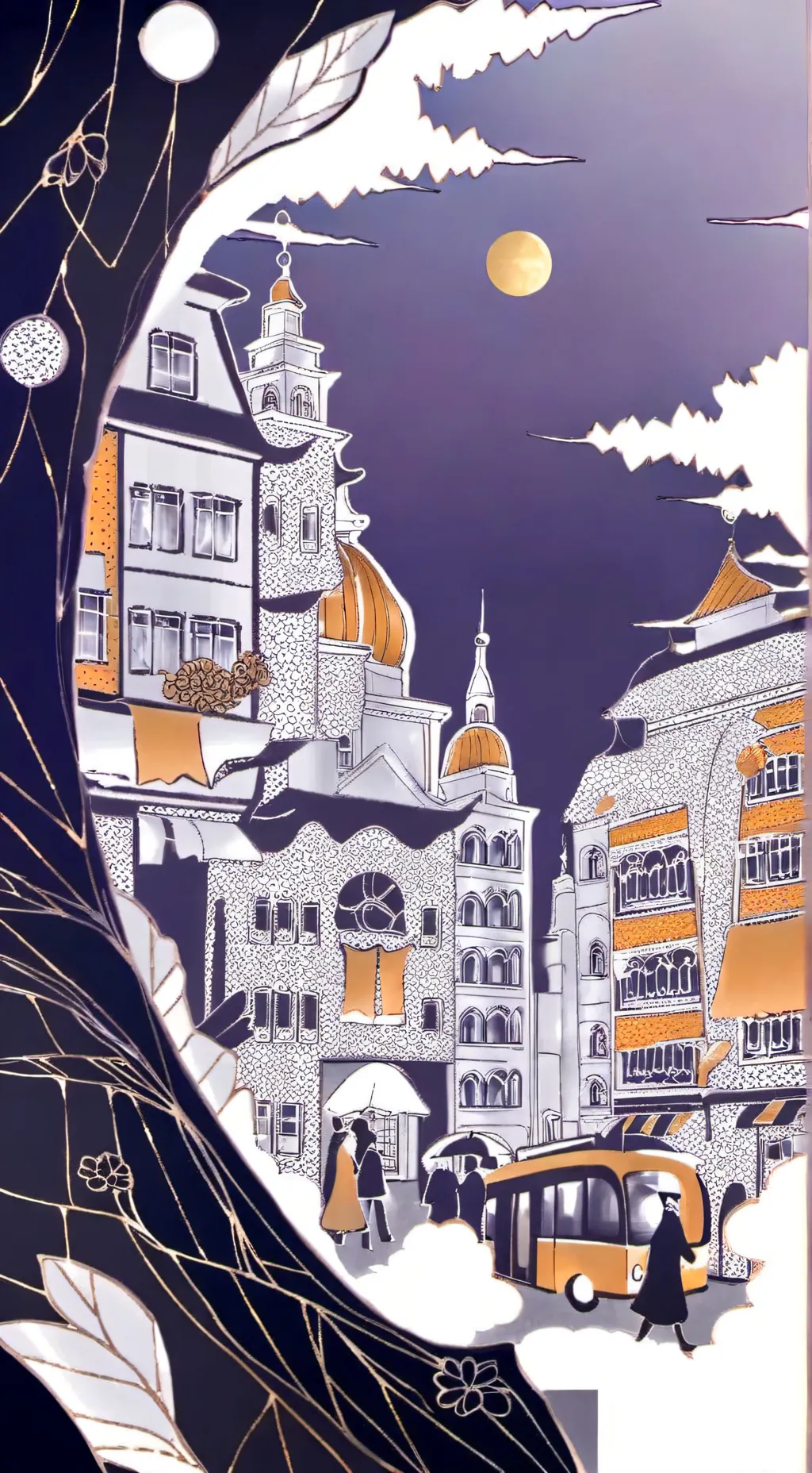 ai character: World opposite  background