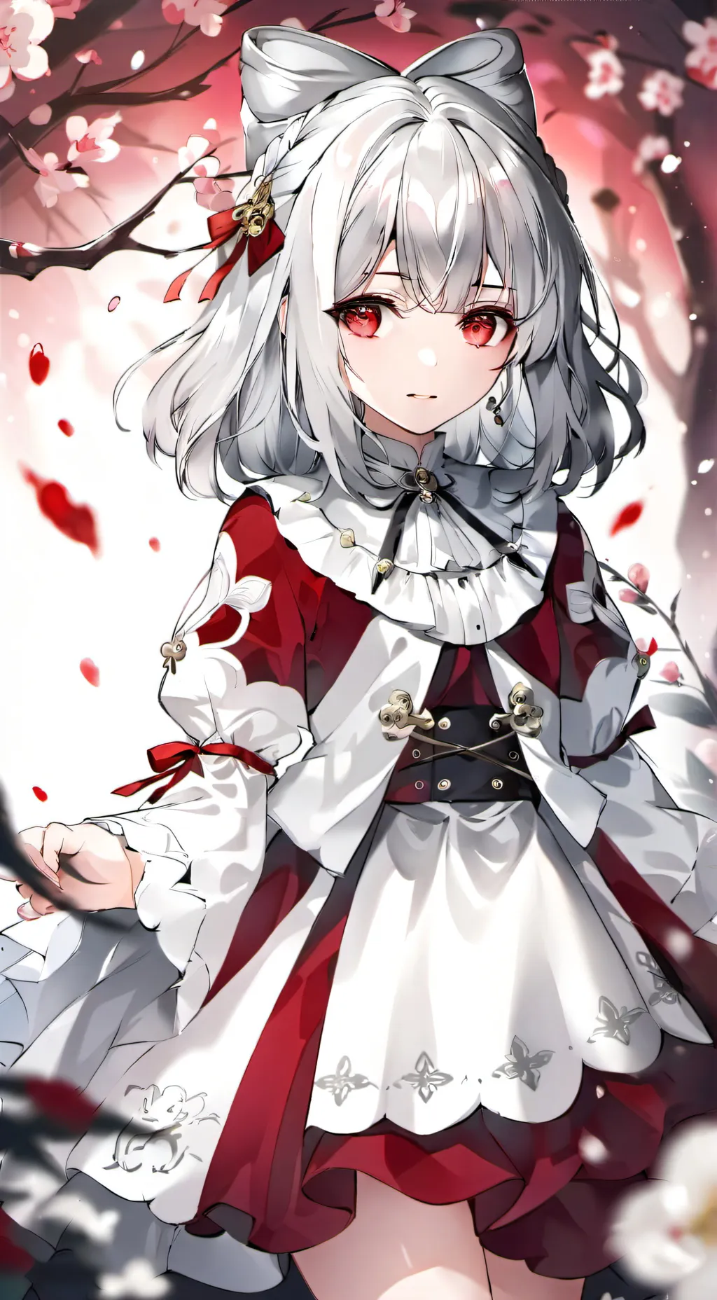 ai character: ai made this. background