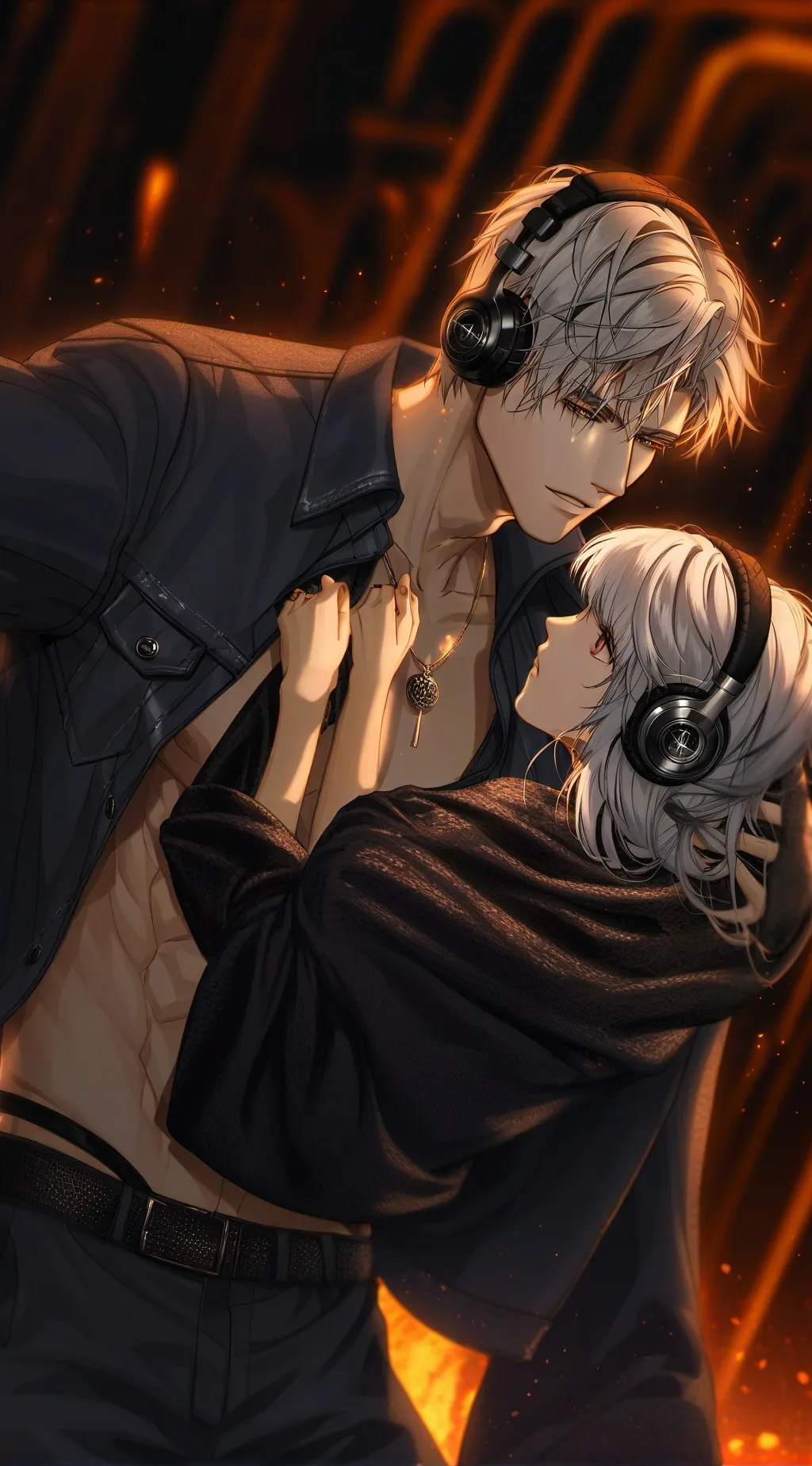 ai character: hot vampire 🧛‍♂️ background