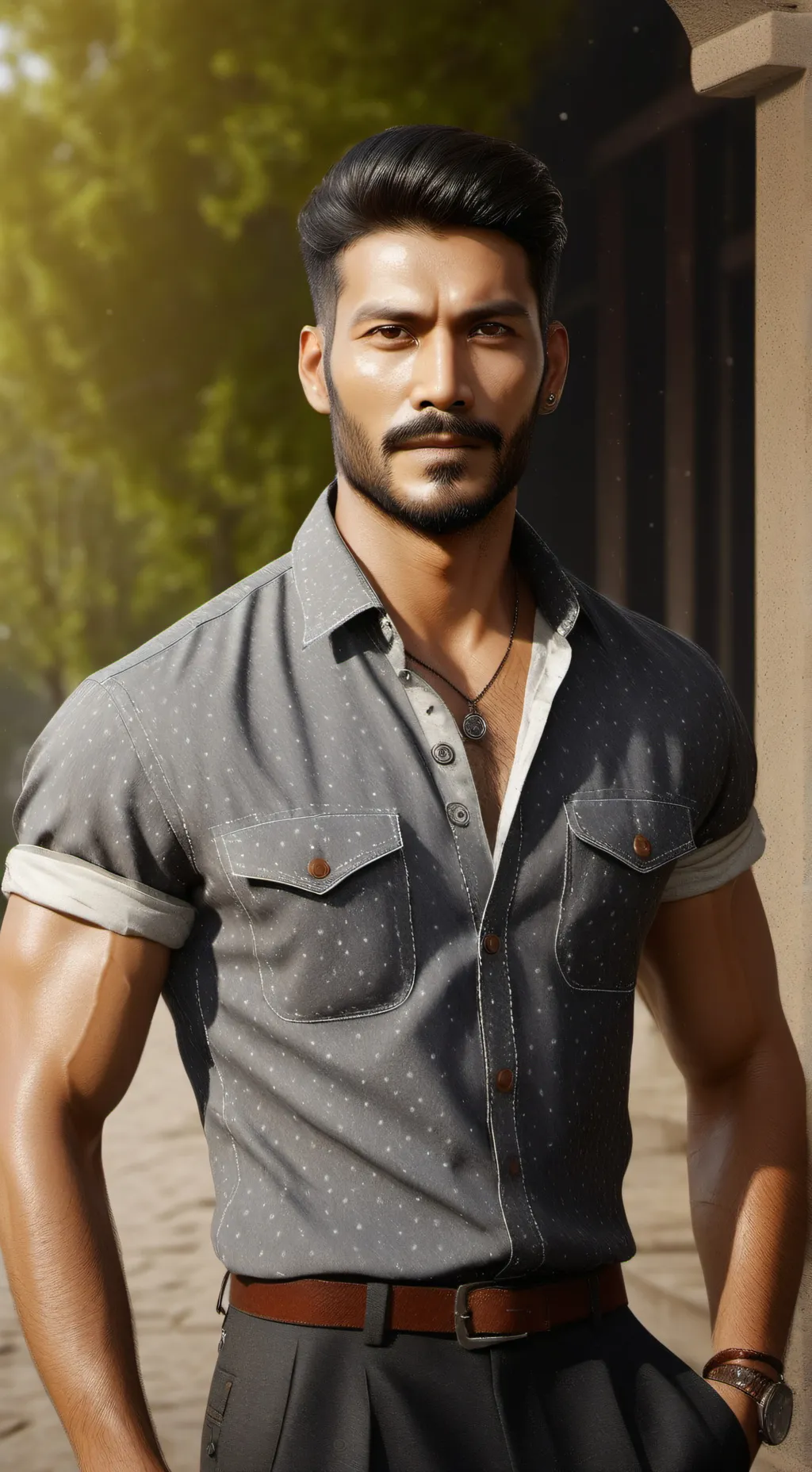 ai character: sebastian background