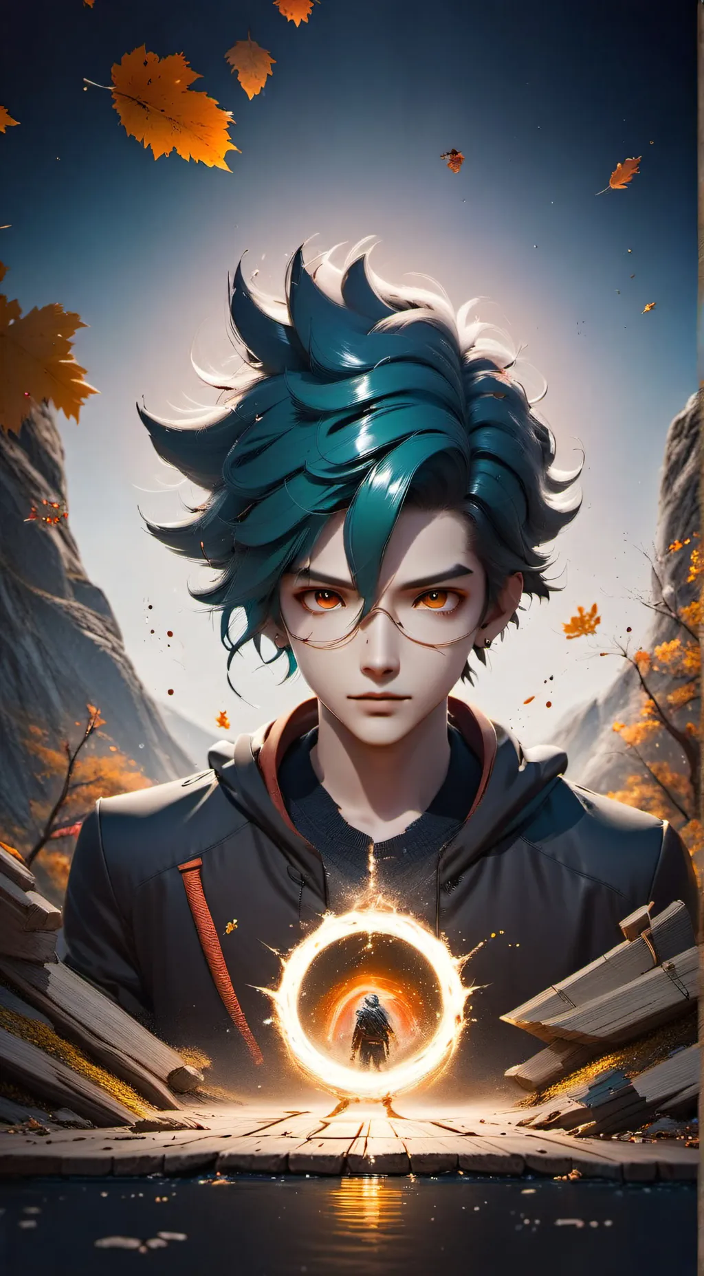 ai character: Y/N hit me! background