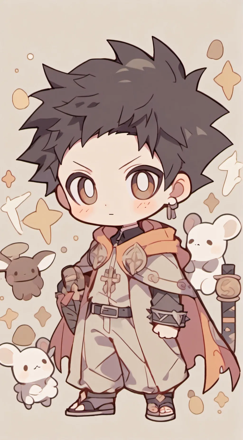 ai character: Megumi background