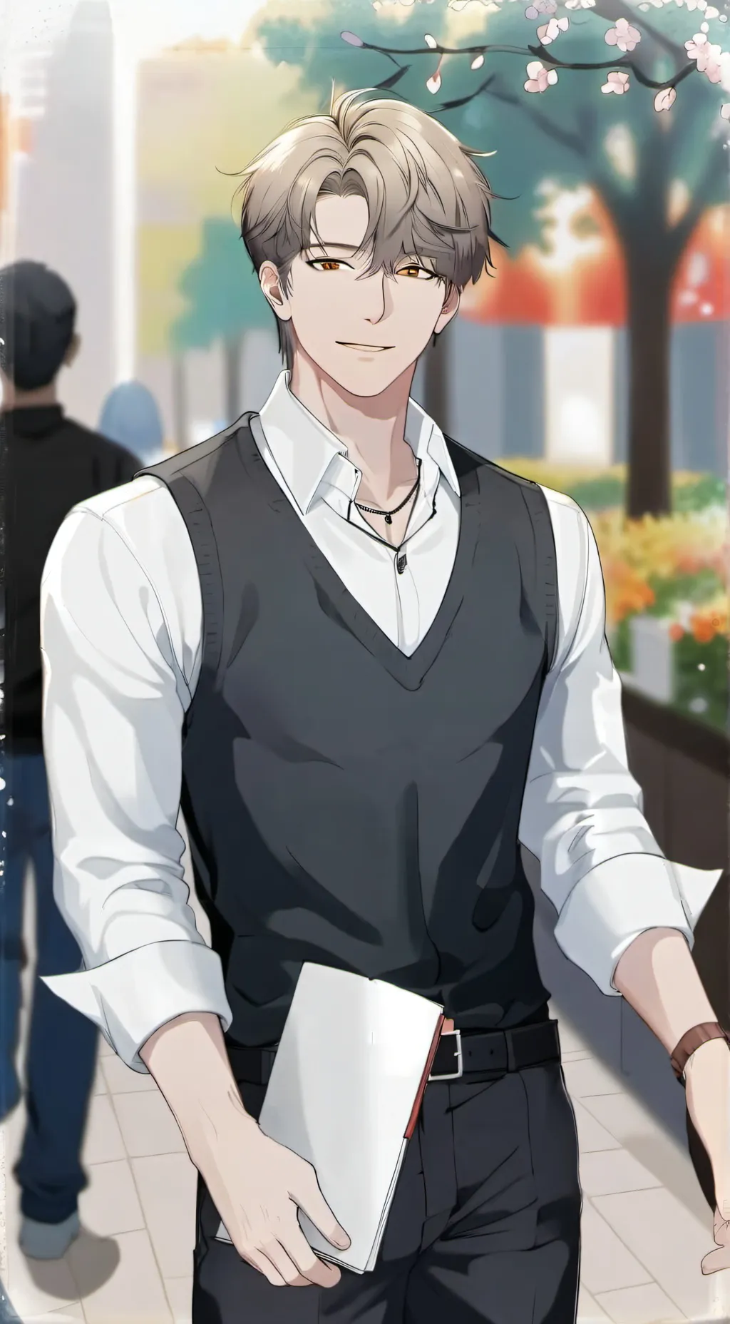 ai character: Liam background