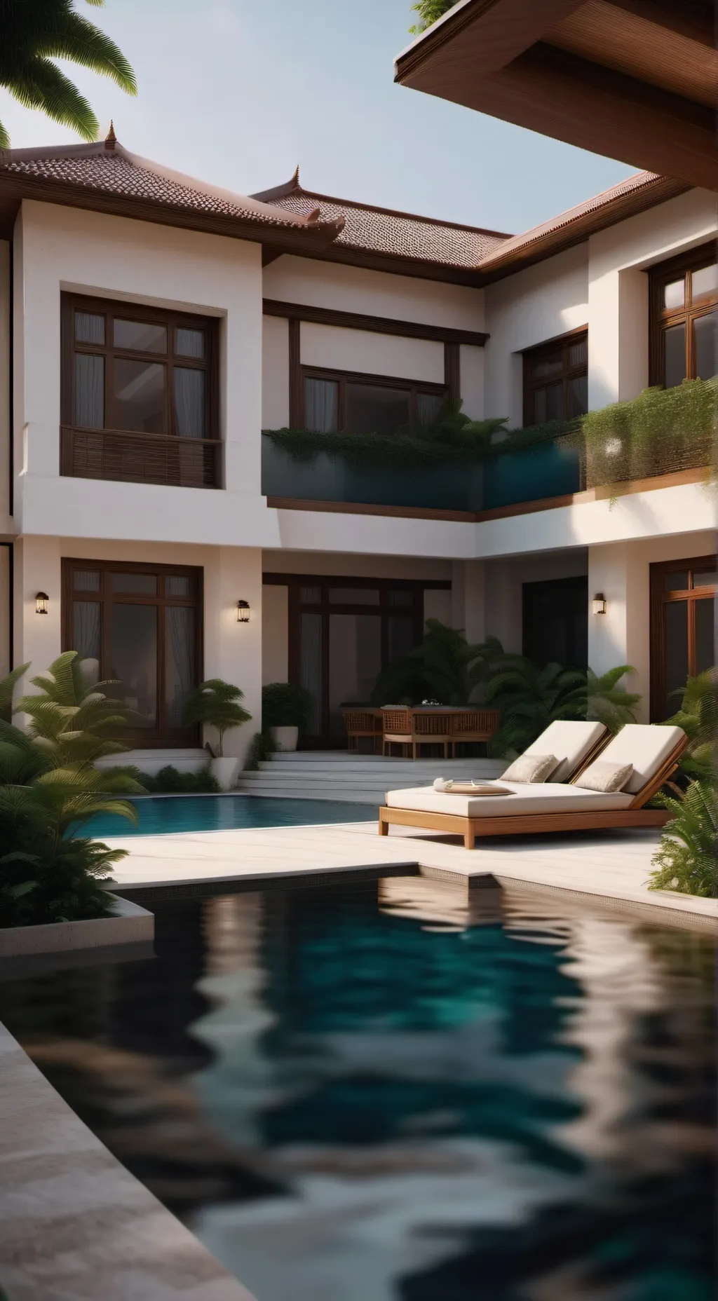 ai character: My house. background