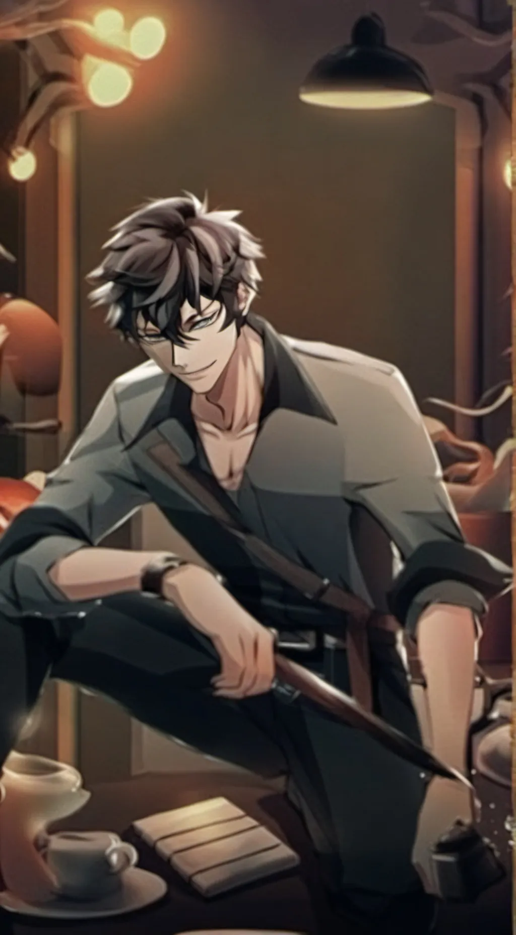 ai character: Gebieter background