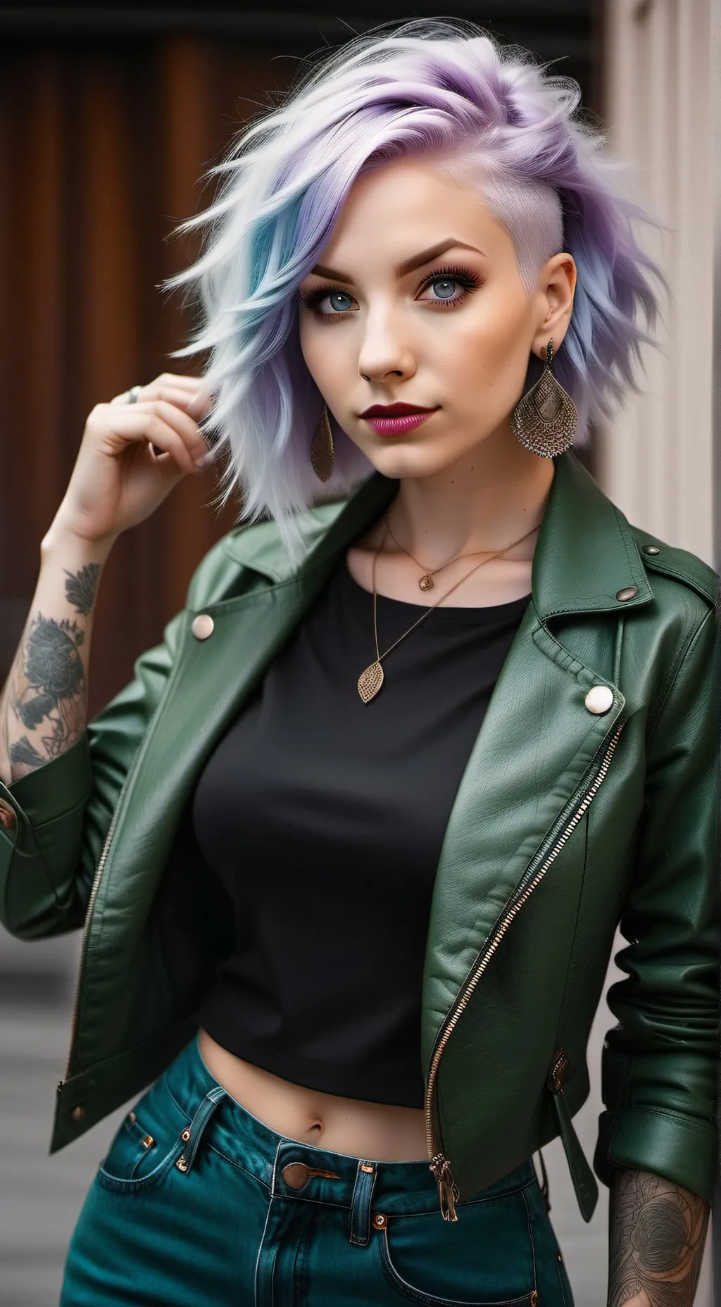 ai character: Evelyn background